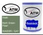 Preview: Saab, Myth Green Pearl, WA655R / GAY: 500ml Lackdose, von ATW Autoteile West.